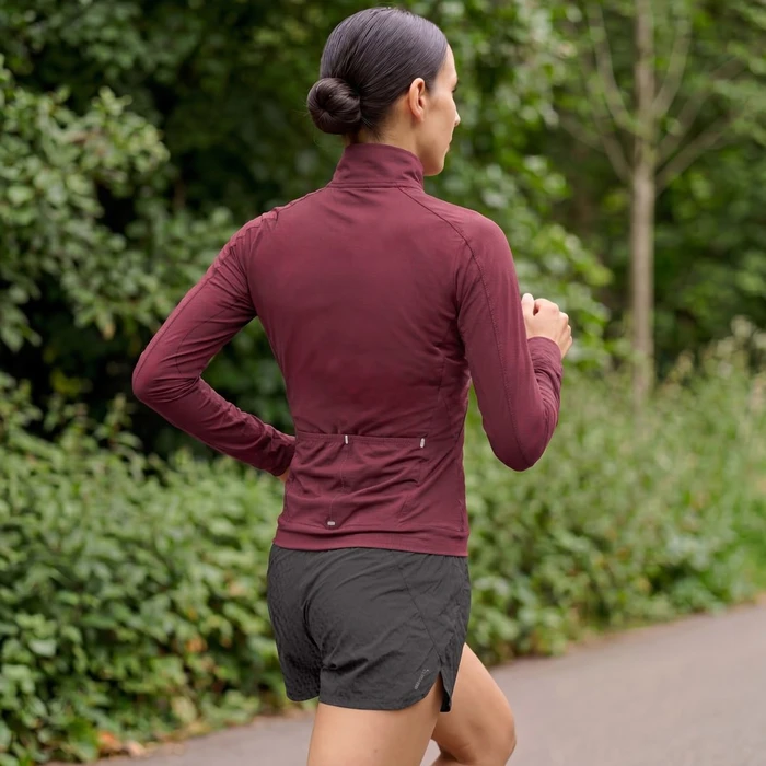 adidas adi365 Seasonal Laufjacke maroon (Damen) (KV2609) – Bild 3 von 4