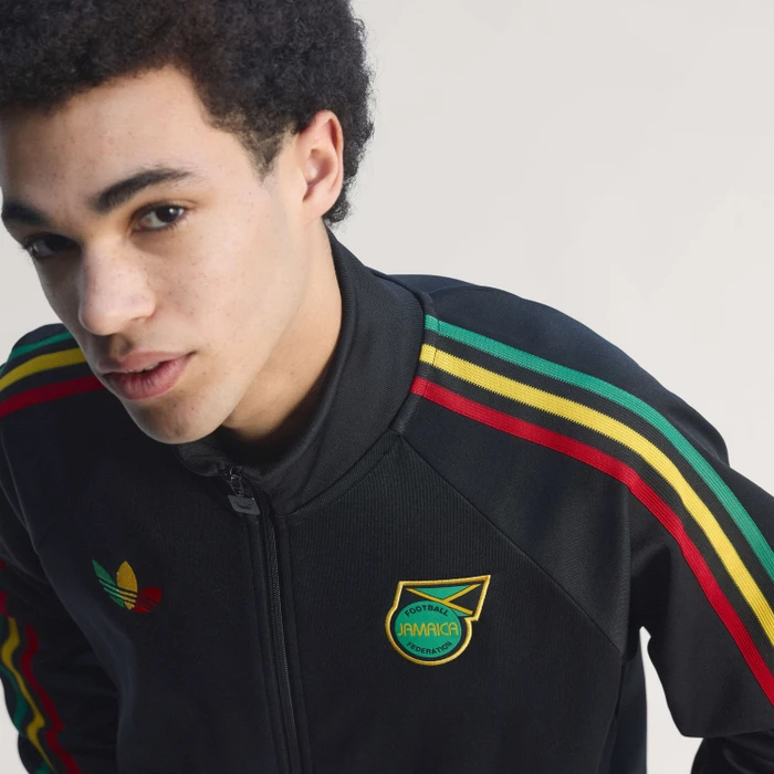 adidas Jamaika x Bob Marley Originals Trainingsjacke schwarz (Herren)