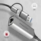 Axagon Gigabit LAN-Adapter, RJ-45, USB-C 3.0/USB-A 3.0 [Stecker] Vorschaubild