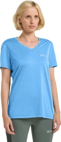 Jack Wolfskin Crosstrail Funktionsshirt kurzarm mid blue (Damen)