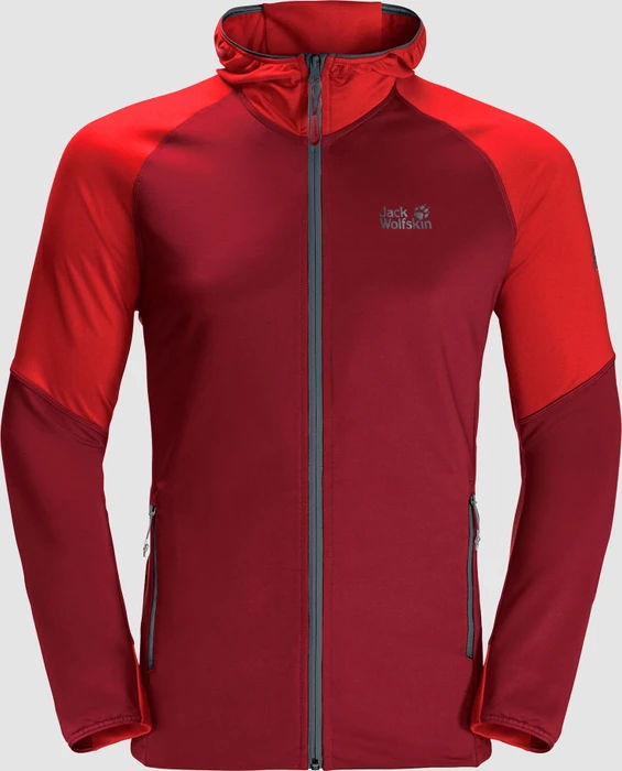Jack Wolfskin Hydro III Jacke dark lacquer red (Herren)