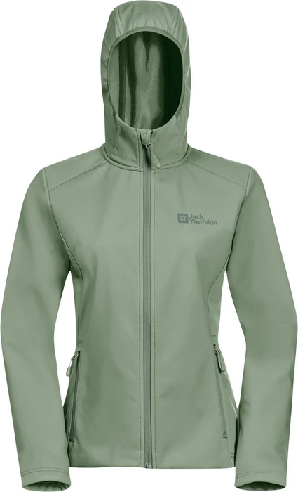 Jack Wolfskin Bornberg Hoody Funktionsjacke eucalyptus (Damen)