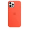 Apple Silikon Case mit MagSafe für iPhone 12 Pro Max leuchtorange Vorschaubild