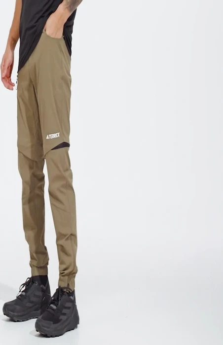 adidas Terrex Utilitas Zip-Off Hose lang olive strata (Herren)