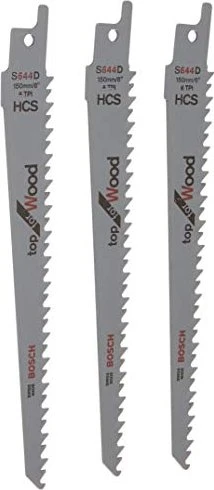 Bosch DIY Säbelsägeblatt-Set, 3-tlg.