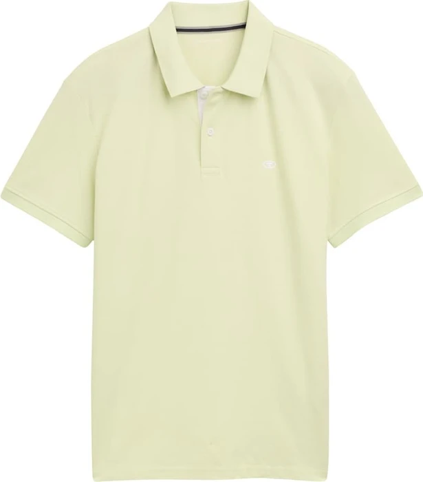 Tom Tailor Piqué Poloshirt kurzarm lime cream green (Herren)