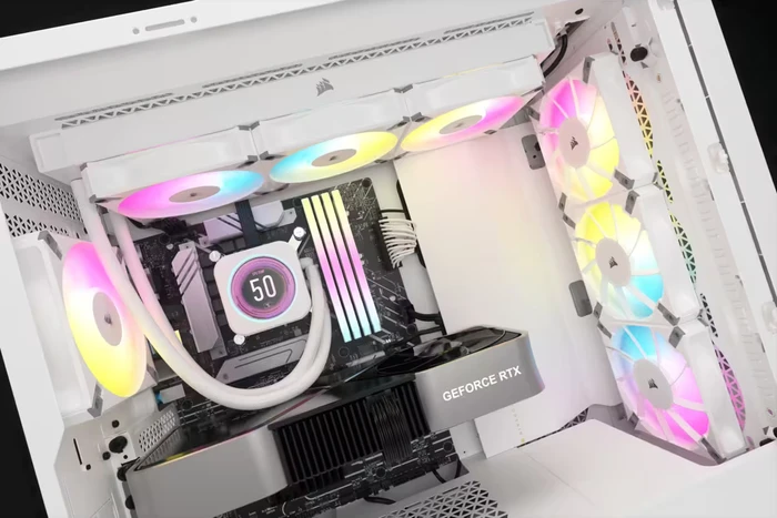 Corsair iCUE H150i Elite LCD XT, weiß