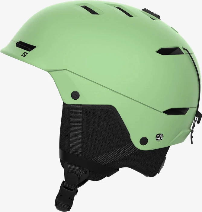 Salomon Husk Helm neon green
