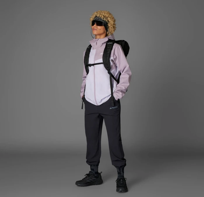 adidas Terrex Multi 2L Rain.RDY Funktionsjacke silver dawn/preloved fig (Damen)