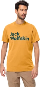 Jack Wolfskin Essential Logo T-Shirt kurzarm mustard (Herren)