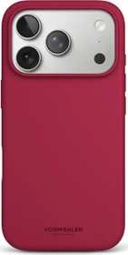 Vonmählen Soft Silicone Case für Apple iPhone 17 Pro Max dark red
