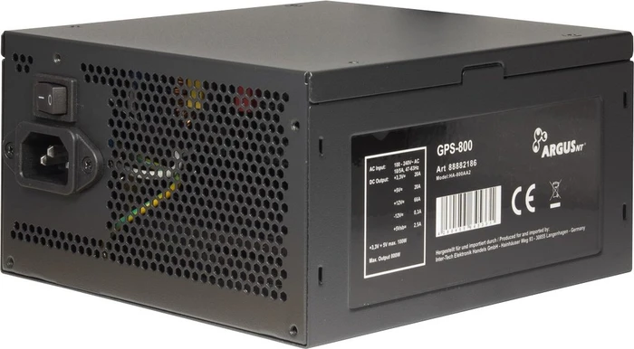 Inter-Tech Argus GPS-800 800W, ATX 2.4