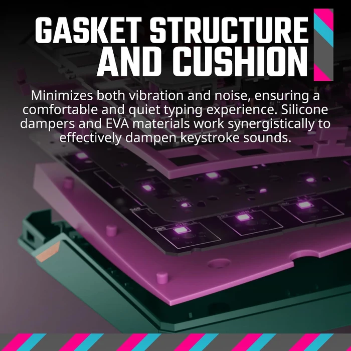 Cooler Master MK770, Macaron, LEDs RGB, hot-swap, Kailh Box V2 WHITE, USB/Bluetooth, US