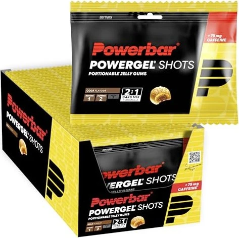 PowerBar Power Gel Shots Cola 1.44kg (24x 60g)