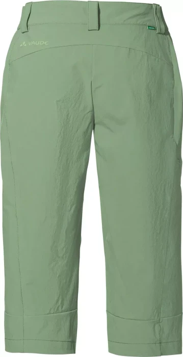 Vaude Farley Stretch Capri III Hose 3/4 willow green (Damen)