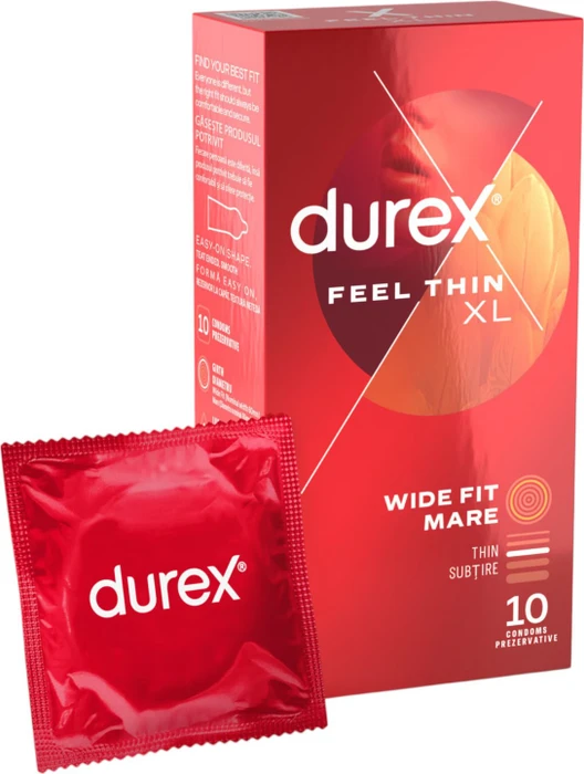 Durex Feel Thin XL, 10 Stück