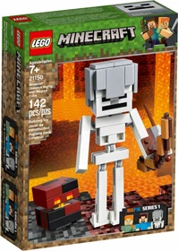 LEGO Minecraft - BigFig Skelett mit Magmawürfel