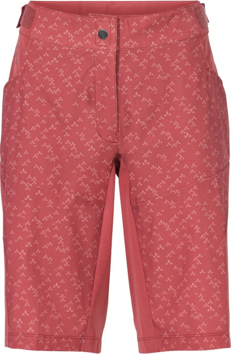 Vaude Ledro Print Shorts Fahrradhose kurz brick (Damen)