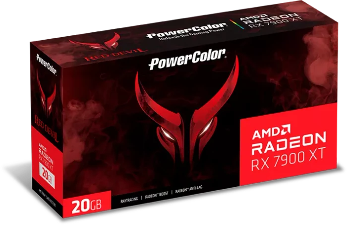 PowerColor Red Devil Radeon RX 7900 XT, 20GB GDDR6, HDMI, 3x DP