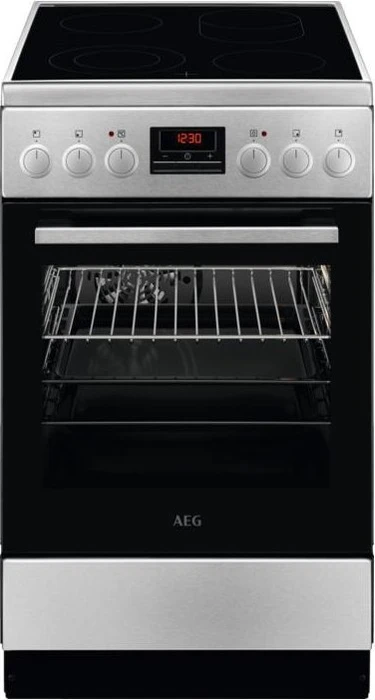 AEG Electrolux CCB54482BM Elektroherd mit Glaskeramik-Kochfeld