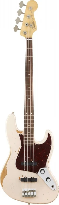 Fender Flea Jazz Bass Road Worn Shell Pink