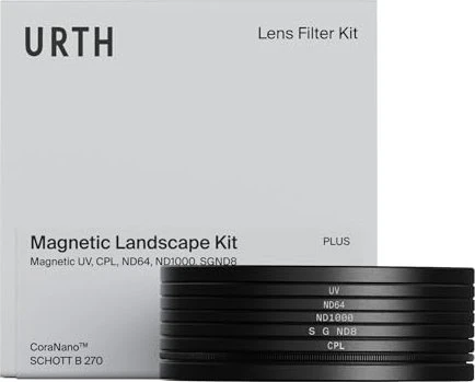 Urth Magnetic Landscape Filter Kit Plus UV + CPL + ND64 + SGND8 49mm