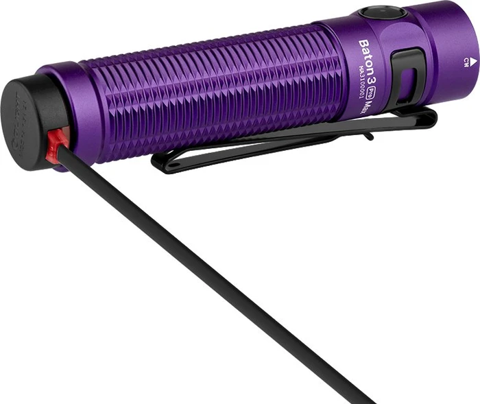 OLight Baton 3 Pro Max Taschenlampe lila