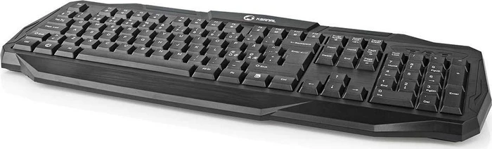 Nedis Gaming Tastatur, LEDs RGB, schwarz, USB, ND