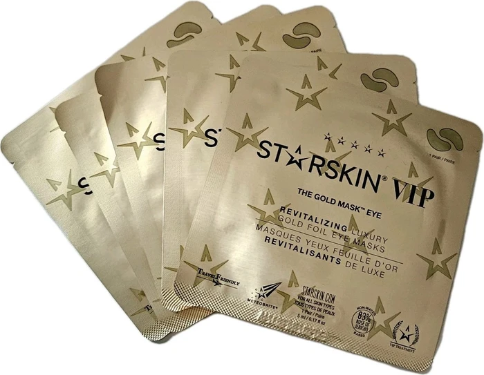Starskin VIP The Gold Mask Eye Mask, 10 Stück