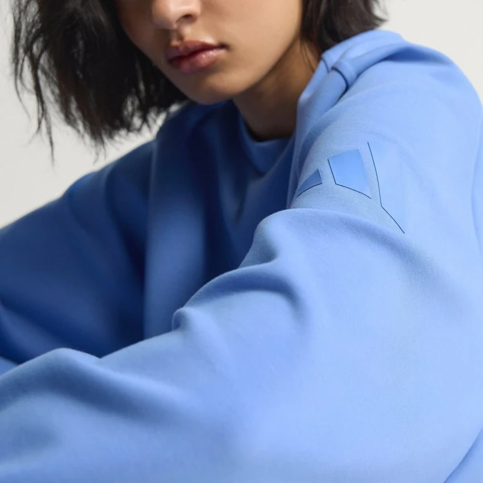 adidas Weiches Lux Loose Sweatshirt blue fusion (Damen)