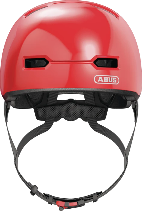 ABUS Skurb Kinderhelm shiny red