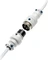 Ducky Premicord Spiralkabel USB-C auf USB-A, Tastaturkabel (Spiral-Textilkabel), 1.8m, White Edition Vorschaubild