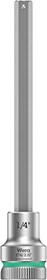 Wera 8740 B HF Zyklop Innensechskant Steckschlüssel 3/8" zöllig, 1/4"x107mm