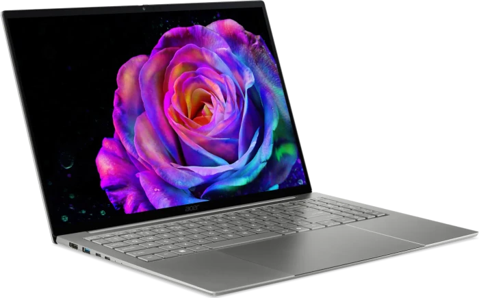 Acer Swift 16 AI OLED SF16-71T-90F6, Stone Wash Gray, Core Ultra X9 388H, 16GB RAM, 512GB SSD, DE