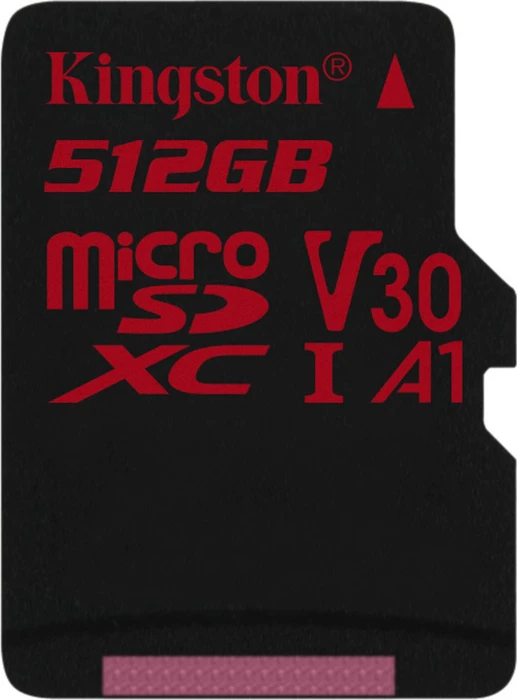 Kingston Canvas React R100/W80 512GB, UHS-I U3, A1, Class 10