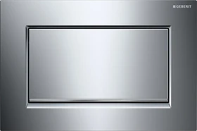 Geberit Sigma30 Betätigungsplatte für Spül-Stopp-Spülung glanzverchromt/Chrom gebürstet/glanzverchromt