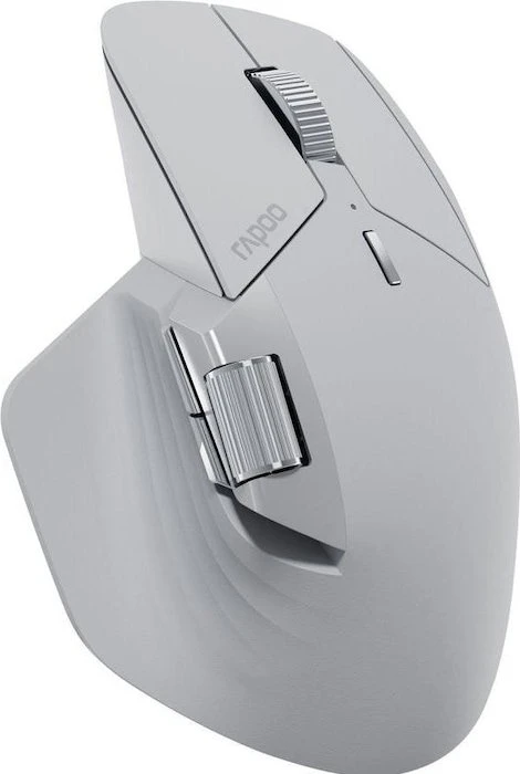 Rapoo MT760M Wireless Multi-mode Mouse grau/weiß, USB/Bluetooth