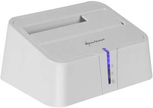 Sharkoon SATA Quickport XT weiß, USB 2.0/eSATA