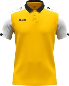 Jako Dynamic Poloshirt kurzarm yellow/white/dark (Junior)