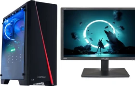 Captiva Advanced Gaming R62-470 TFT-Bundle, Ryzen 3 4300GE, 16GB RAM, 256GB SSD, GeForce GTX 1050 Ti (62470)