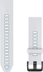 Garmin ComfortFit Quickfit Ersatzarmband Silikon 20mm stone white/ice blue