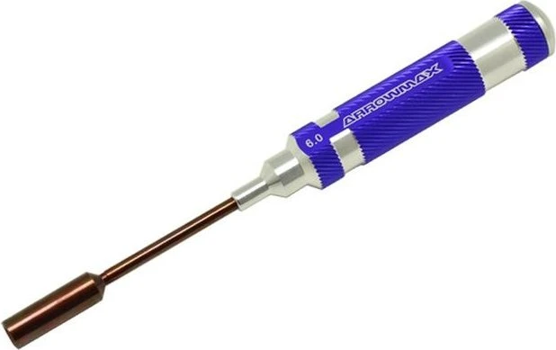 Arrowmax Purple AM-150160 Außensechskant Schraubendreher, 6x100mm