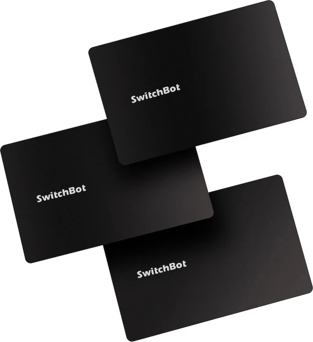SwitchBot RFID Chipkarten, schwarz, NFC, 3 Stück