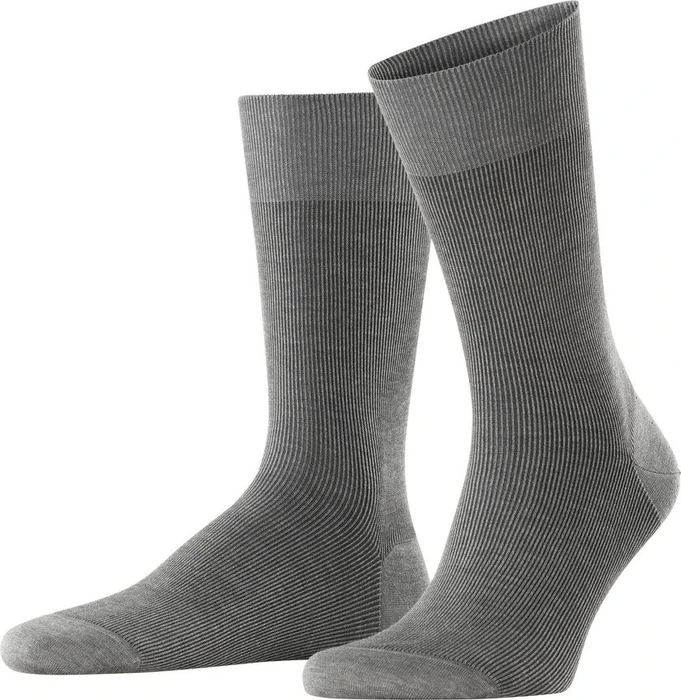 Falke Fine Shadow Socken steel mel. (Herren)