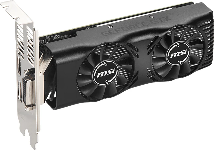 MSI GeForce GTX 1650 4GT LP V1, 4GB GDDR5, DVI, HDMI, DP