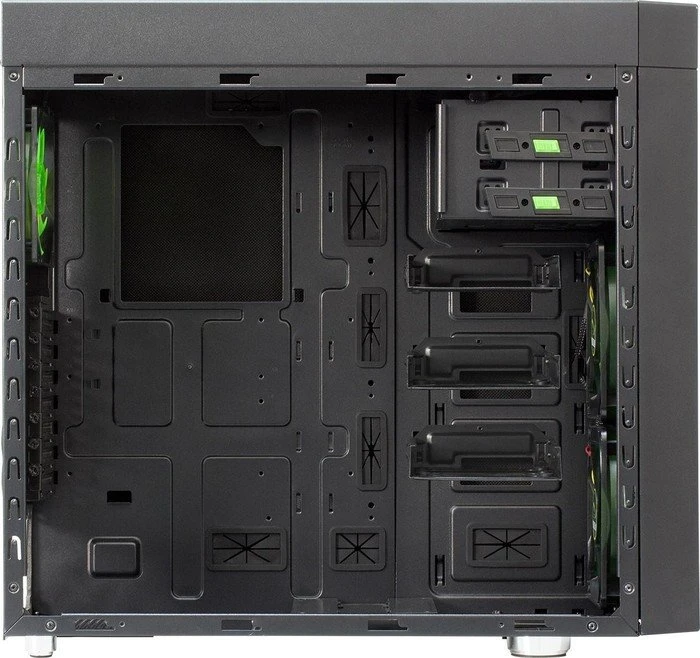 Nanoxia CoolForce 1 schwarz, schallgedämmt