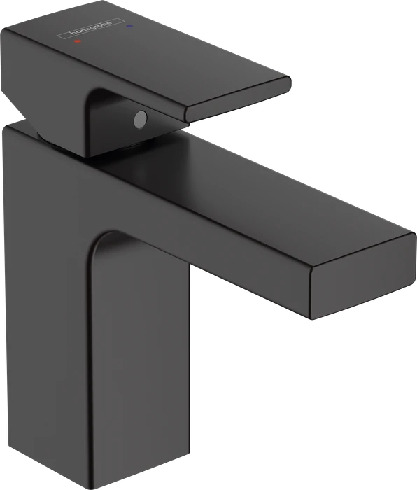 Hansgrohe Vernis Shape 100 Waschbeckenarmatur mattschwarz