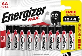 Energizer Max Mignon AA, 16er-Pack