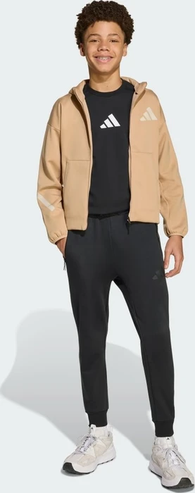 adidas Z.N.E. Zip Hoodie warm sandstone/beige (Junior)