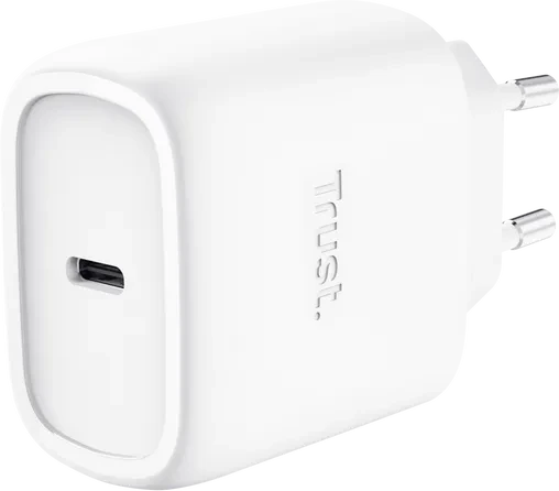 Trust Maxo USB-C-GaN-Ladegerät 45W weiß
